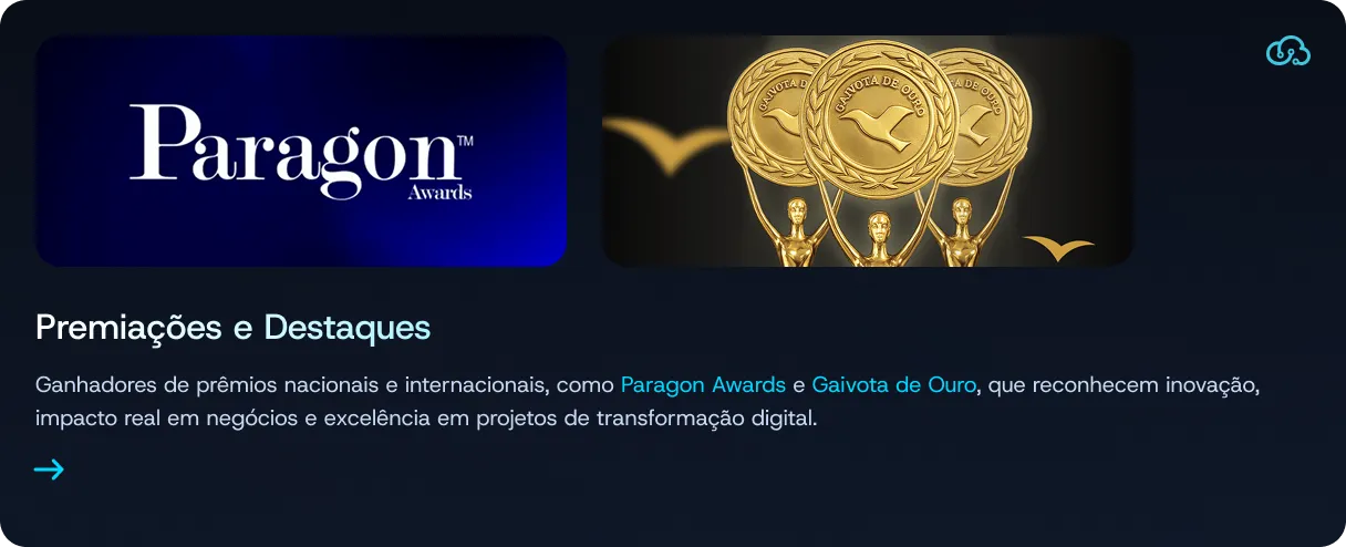 Premiações e Destaques - Paragon Awards e Gaivota de Ouro