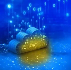 Nuvem digital representando a plataforma de automação de dados Cloud Laker