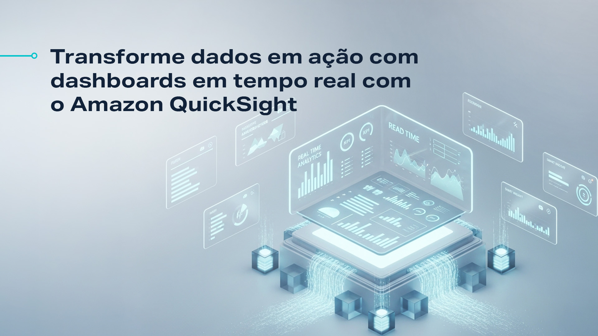 Amazon QuickSight impulsiona governança de dados, visualização, analytics corporativo e insights estratégicos com segurança.