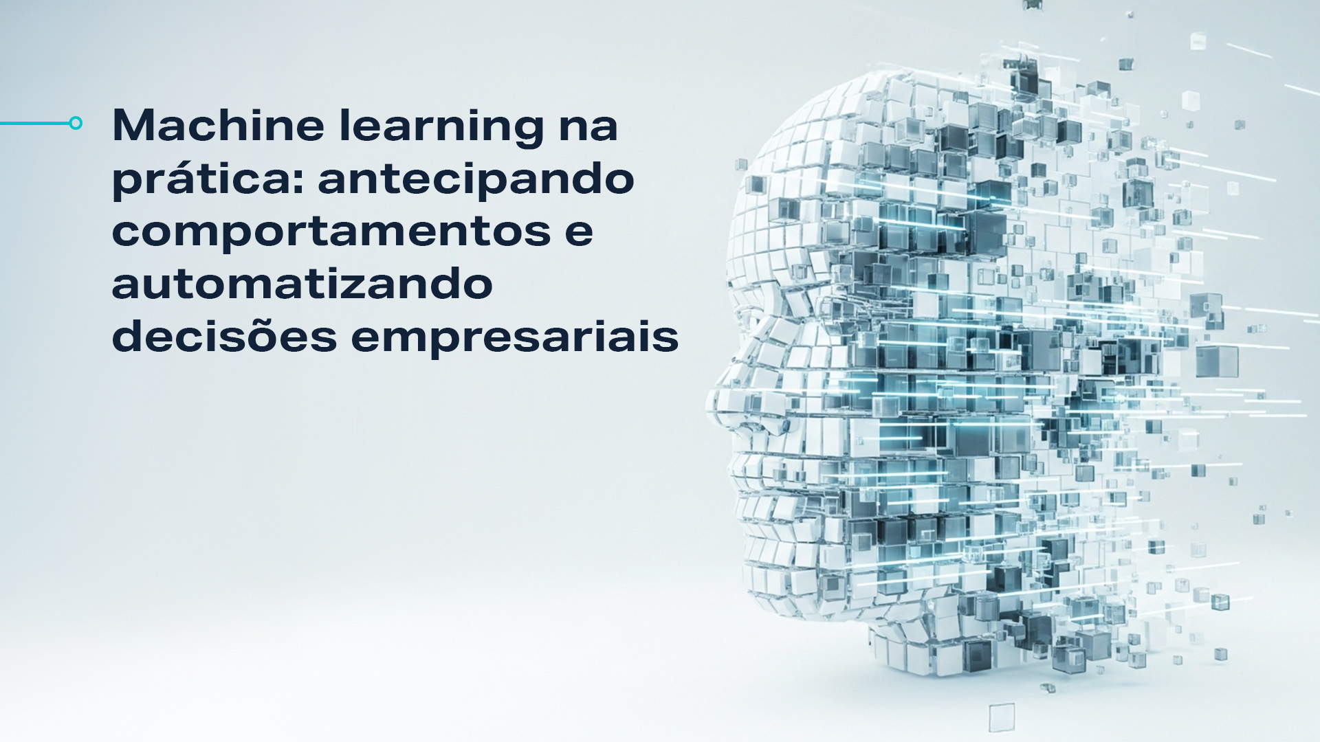Machine learning aplicado a previsões inteligentes, automação de decisões e otimização de processos para gerar vantagem competitiva.